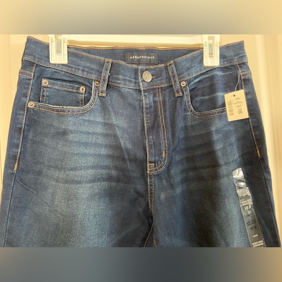 NWT Aeropostale Sz-10r Hi Waist, Real Front Pockets, Lightweight, Comfy Jeggings - Picture 3 of 16